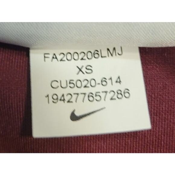 Nike Women’s Essential Color Block Leggings Maroon Pink XS EUC - Picture 10 of 10